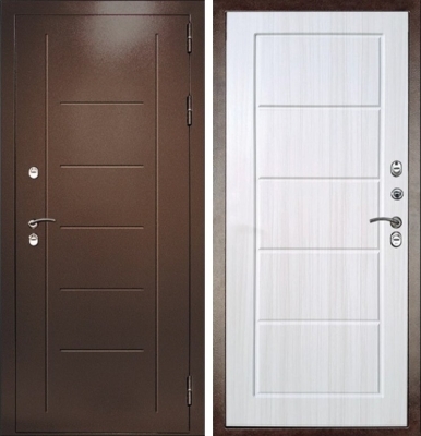 Дверь Термаль Экстра Лиственница Белёная